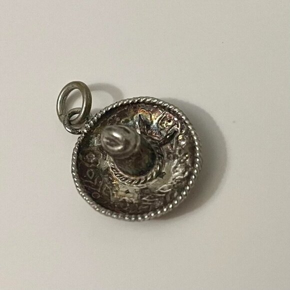 Vintage Mexico Sterling Sombrero Charm EVS - Picture 14 of 16